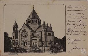 France, Synagogue in Strasbourg